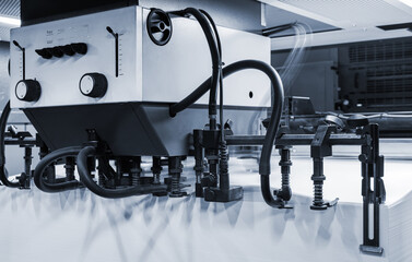 modern equipment in new printing house