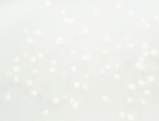 The shiny side's or boke on a white background. Merry Christmas and happy New Year. Christmas background.