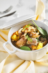 Beef and Mushroom with Potato
