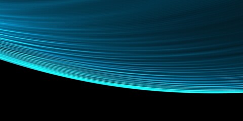 Abstract luminous blue and black background
