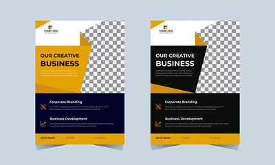 Business abstract vector template. Brochure design, cover modern layout, poster.