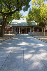 山阪神社参道の石畳