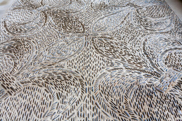 kunstvolle Steinmuster