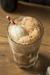 Homemade Brown Cow Ice Cream Float