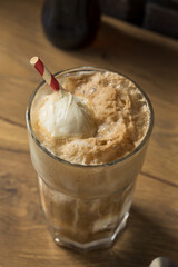 Homemade Brown Cow Ice Cream Float