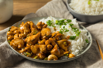 Homemade Chinese Cashew Chicken