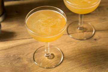 Boozy Refreshing Cognac Between the Sheets Cocktail