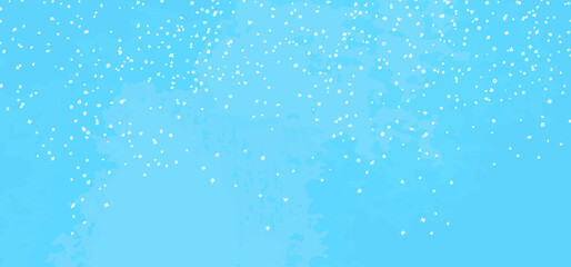 Hand drawn background with snowflakes. Flakes of snow. Christmas snowy pattern. Happy New Year