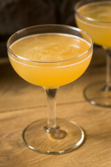Boozy Refreshing Cognac Between the Sheets Cocktail