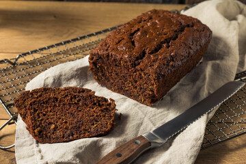 Homemade Chocolate Zucchini Bread