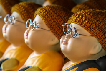 puppets on a market in Chiang Mai, Thailand