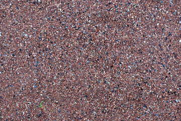 Close up pebble texture, fine stone covering for road.