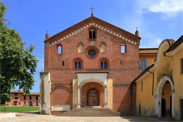 Fototapeta premium ABBAZIA DI MORIMONDO, ITALIA, ABBEY OF MORIMONDO, ITALY 