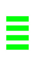 Rectangle Box  Green Color Label  Banner