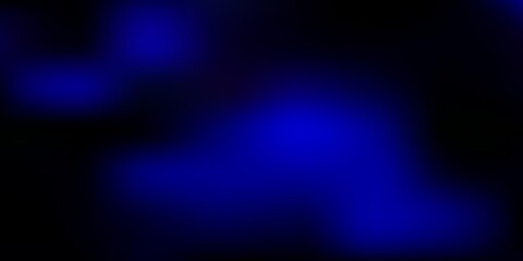 Dark blue vector gradient blur texture.