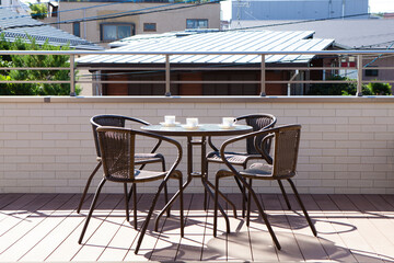 テラスのある家