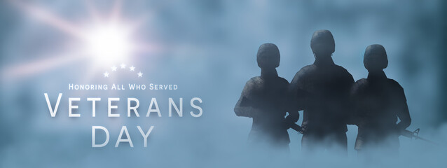 American National Holiday. US Flag background with American stars, stripes and national colors. Memorial Day or Veterans Day concept.