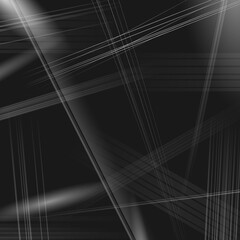 Black color shape abstract backgorund flat design vector illustration. Dark neutral backdrop for presentation design. Stock