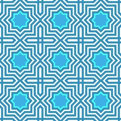 Blue pattern, simple texture for young boy invitation card, beautiful flat geometric, floral cover background