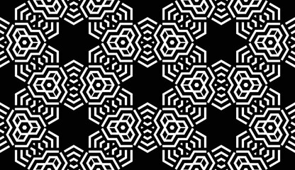 Vintage, retro pattern, texture with geometric form