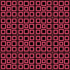 Pink pattern with geometric form, flat vintage, retro cover design, background for girl, young texture