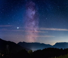 Milky Way over Kaiserwinkel - Wilder Kaiser Austria Tyrol