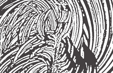 Grunge texture. Distress black grey rough trace. A