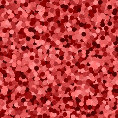 Glitter seamless texture. Actual red particles. En
