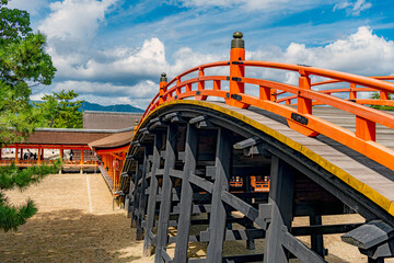 安芸の宮島 厳島神社 反橋