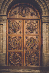 PUERTA DE MADERA - COJITAMBO ECUADOR