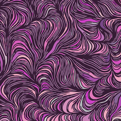 Vector abstract waves texture. Endless background. Can be used for cards, invitations, fabrics, wallpapers, ornamental template for design and decoration.