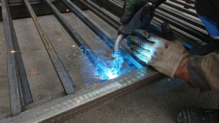 welder at work