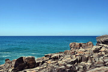 Fototapeta na wymiar An Amazing coastline Noosa National Park