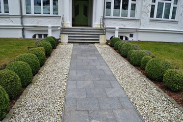 Obraz premium Wejście do domu