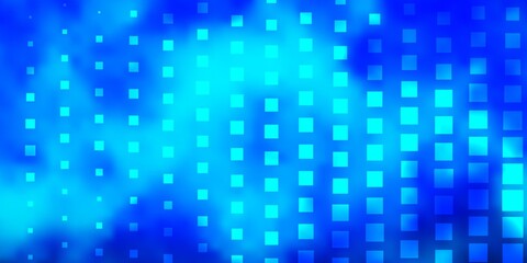 Obraz premium Dark BLUE vector template with rectangles.