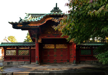 東叡山寛永寺・徳川綱吉霊廟勅額門