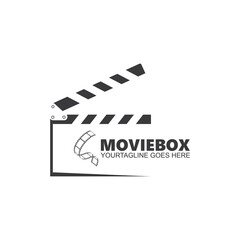 clapperboard  icon element vector illustration