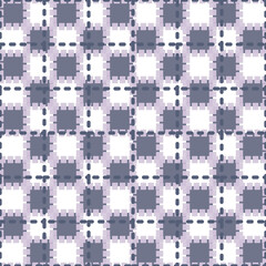 Purple pink checkered seamless pattern print background