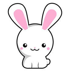 cute rabbit cartoon
