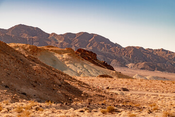 USA, CA, Death Valley National Park, October the 31 2020, scenic  view.