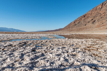 USA, CA, Death Valley National Park, October the 31 2020, scenic  view. Dante Peak.
