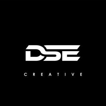 DSE Letter Initial Logo Design Template Vector Illustration	
