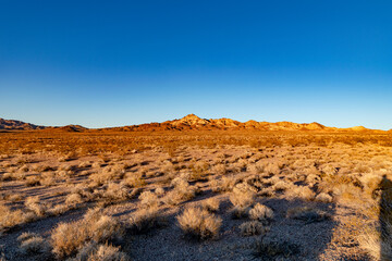USA, CA, Death Valley National Park, October the 31 2020, scenic  view. Dante Peak.