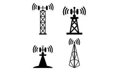 satellite frequency signal vector tower