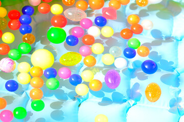 ボールすくいのカラーボール