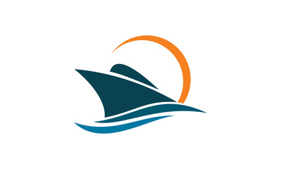 yacht vector logo