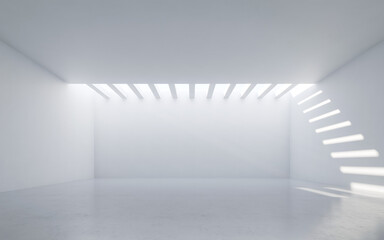 Obraz premium White interior