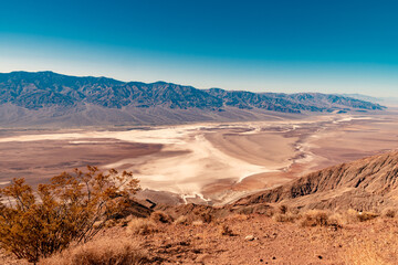 USA, CA, Death Valley National Park, October the 31 2020, scenic  view.