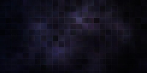 Dark Gray vector template with rectangles.