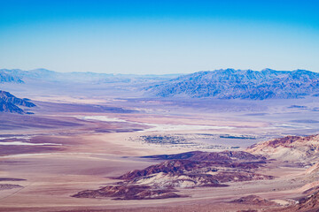 USA, CA, Death Valley National Park, October the 31 2020, scenic  view.